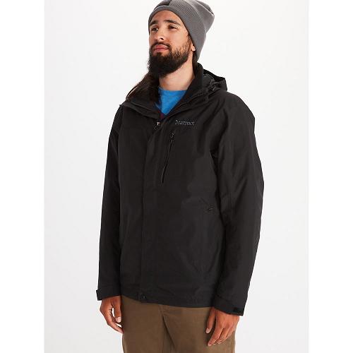 Marmot Bleeker Component 3 in 1 Jacket For Mens Black LFX871235